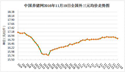 11月19日猪评: 最强冷空气将至,利好增加猪价将回涨