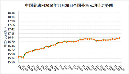 11月29日猪评:从供需基本面来看,猪价还将平稳上涨