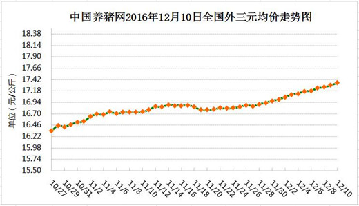 12月10日猪评：预计在12月结束前生猪价格将保持强势