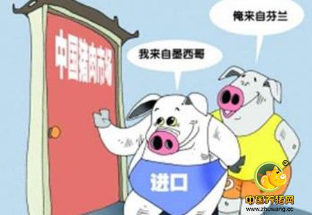 2016年进口猪肉数量同比增长108.4%！！进口猪肉均价6.5元/斤低于国内生猪价
