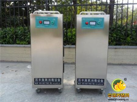 消毒新方法，养殖场除味消毒用臭氧发生器