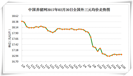 2月20日：猪价窄幅调整，后期存在利好 降温能否拱高近期猪价？