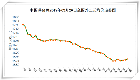 3月20日猪评：大雨冲走屠企压价意图 养殖户挺价猪价缓慢上涨