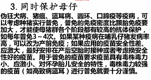 养猪基础知识：猪场免疫的十个准则，建议收藏！