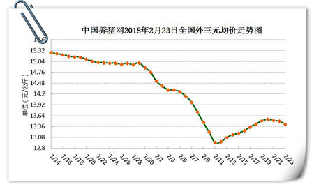 02月23日猪评：上涨“昙花一现” 持续走跌的猪价何时涨？