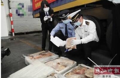 广东佛山海关查获走私冻肉216吨，销毁竟要持续五天！