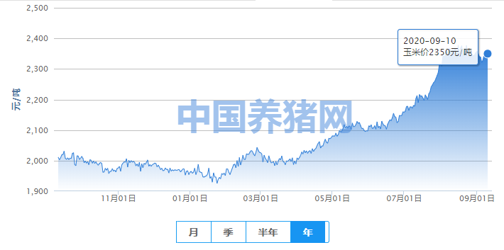 后期玉米或将仍保持强势高位？天气使然！