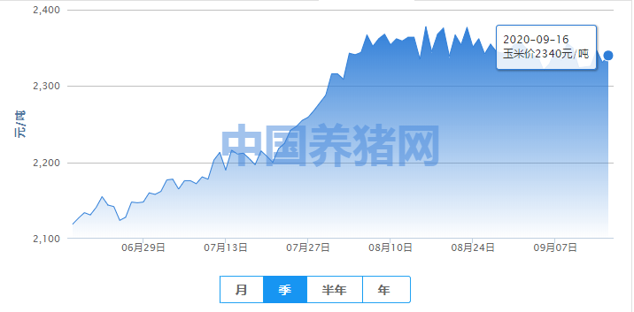 玉米价格小涨，中旬前后阶段性触底可能性高！