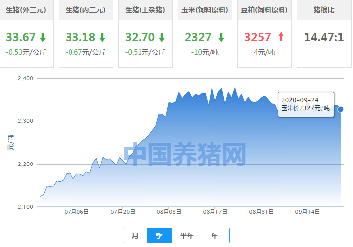 玉米震荡下跌，但有内在动力促上涨？